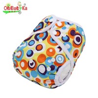 Ohbabyka Polyester Cartoon Character Waterproof baby diaper cover