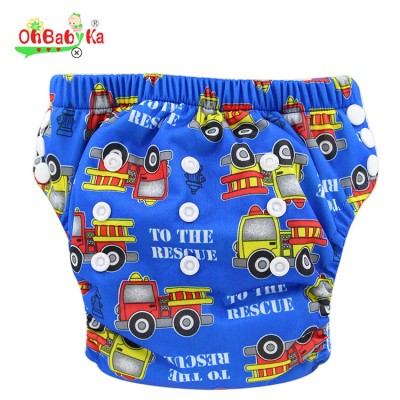 ohbabyka New Product Bamboo Reusable and waterproof Training Pants Baby