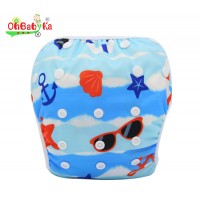 Ohbabyka New Design Washable Baby Swimming Pants Reusable Swim Diapers