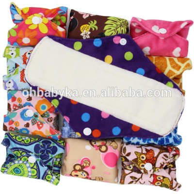 Ohbabyka Various patterns and design 2014 washable modern cloth menstrual pads