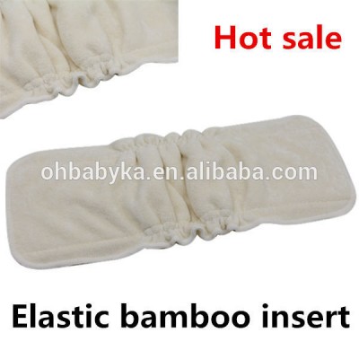 Ohbabyka China Factory Hot Selling Bamboo Diaper Inserts ,Washable And Reusable Baby Nappy