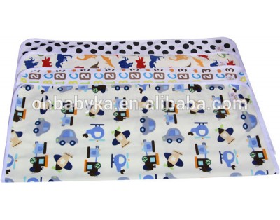 Ohbabyka 2015 China Factory Waterproof Diaper Nappy Changing Mat, Printed Urine Pad Wholesale With Free Shipping