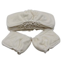 Ohbabyka washable and reusable diaper insert bamboo fleece